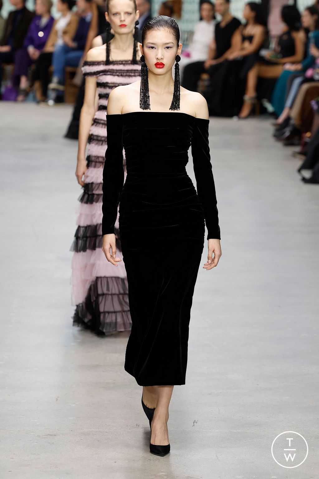 Fashion Week New York Fall/Winter 2024 look 38 de la collection Carolina Herrera womenswear