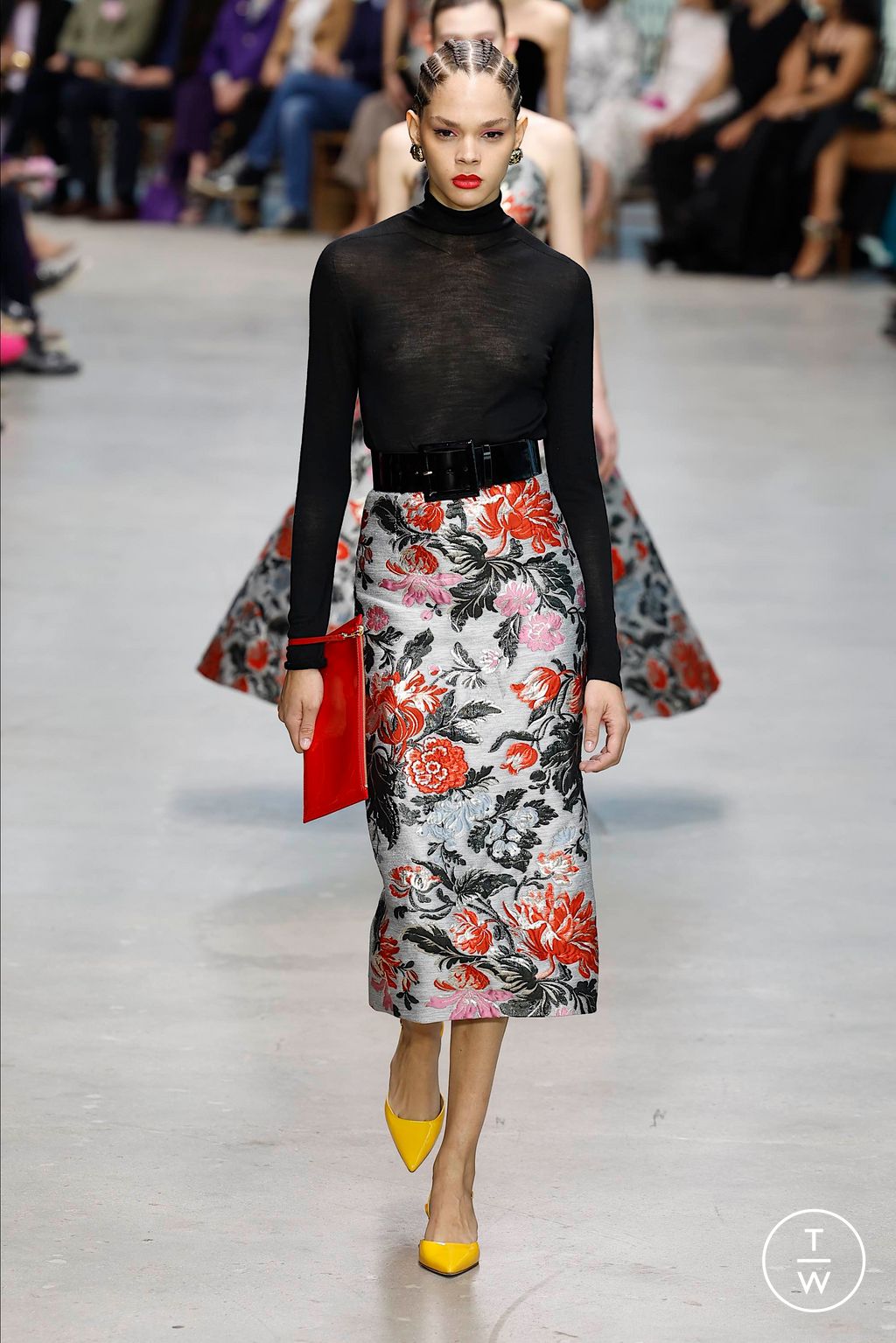 Fashion Week New York Fall/Winter 2024 look 44 de la collection Carolina Herrera womenswear