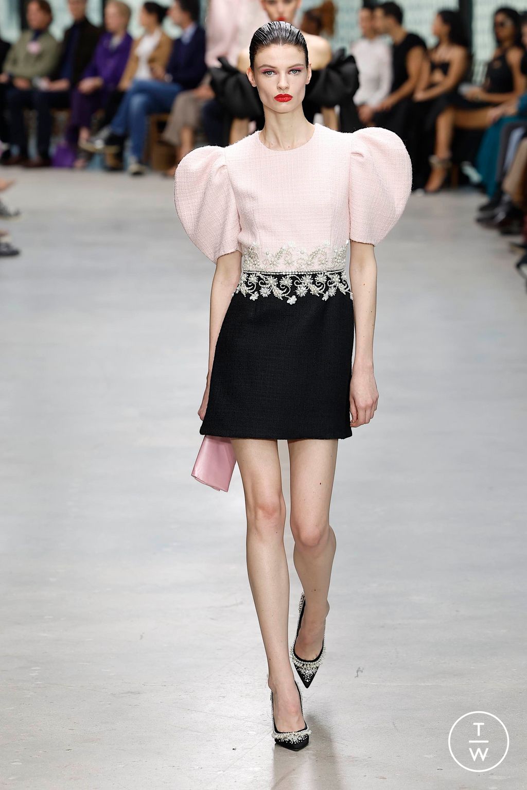 Fashion Week New York Fall/Winter 2024 look 53 de la collection Carolina Herrera womenswear