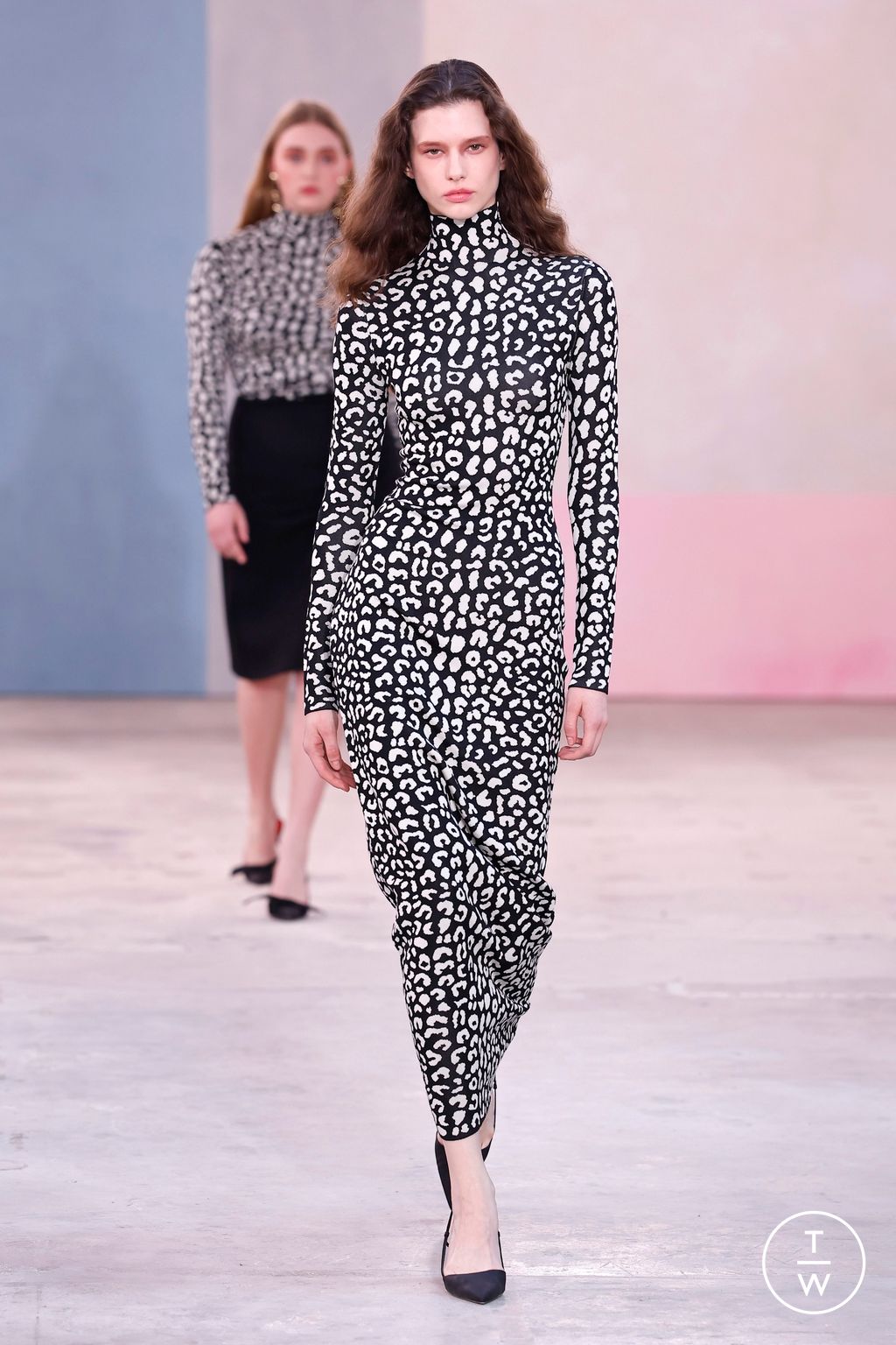 Fashion Week New York Fall/Winter 2026 look 51 from the Carolina Herrera collection womenswear