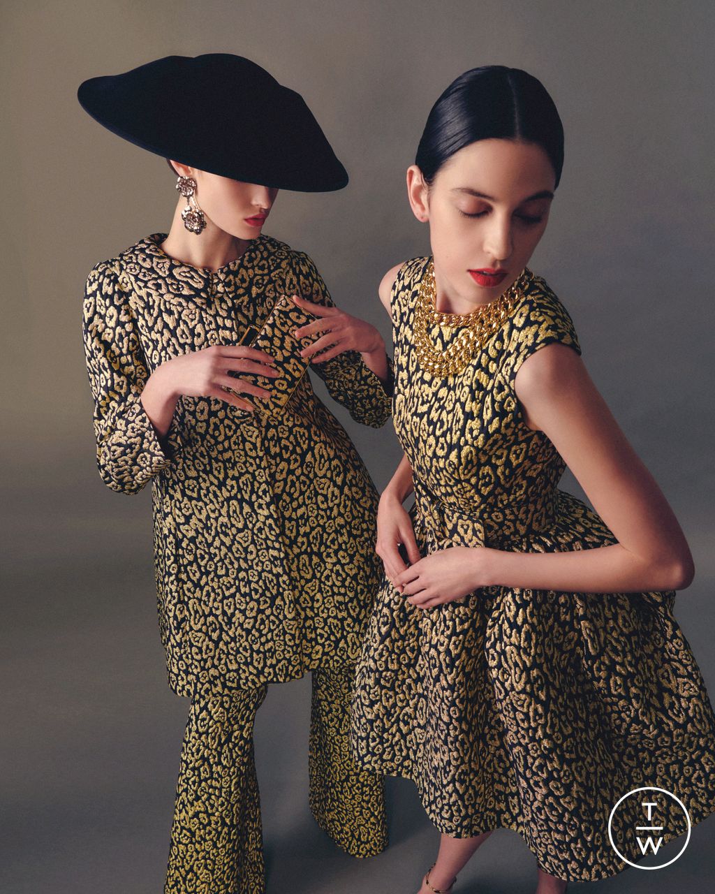 Fashion Week New York Pre-Fall 2023 look 24 de la collection Carolina Herrera womenswear