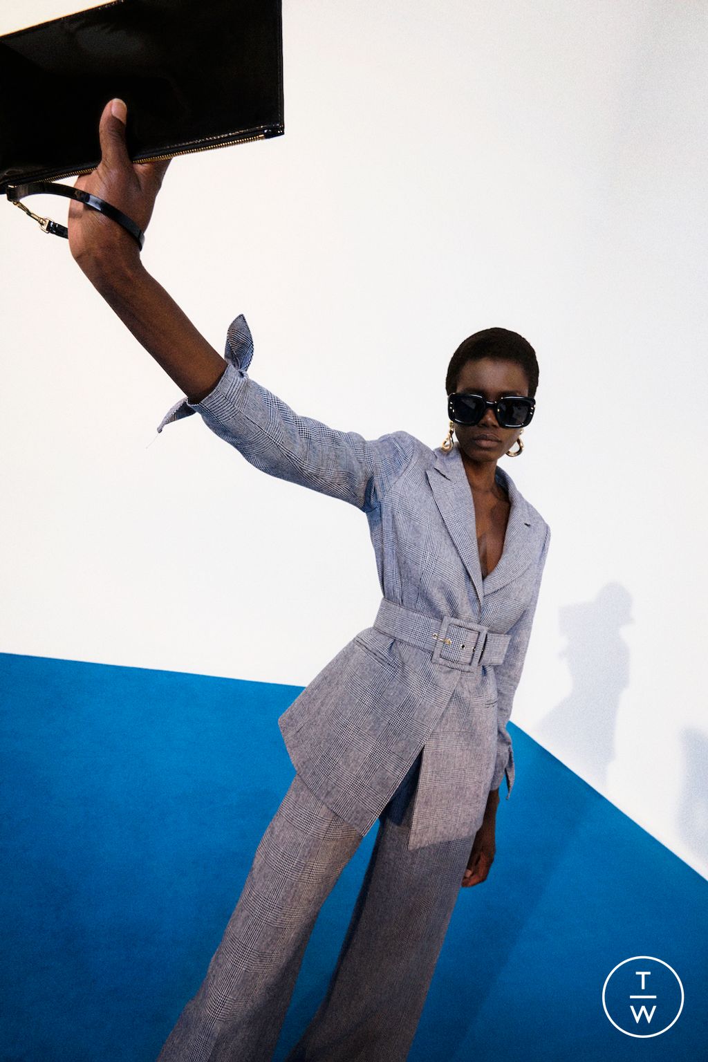 Fashion Week New York Pre-Fall 2025 look 23 de la collection Carolina Herrera womenswear