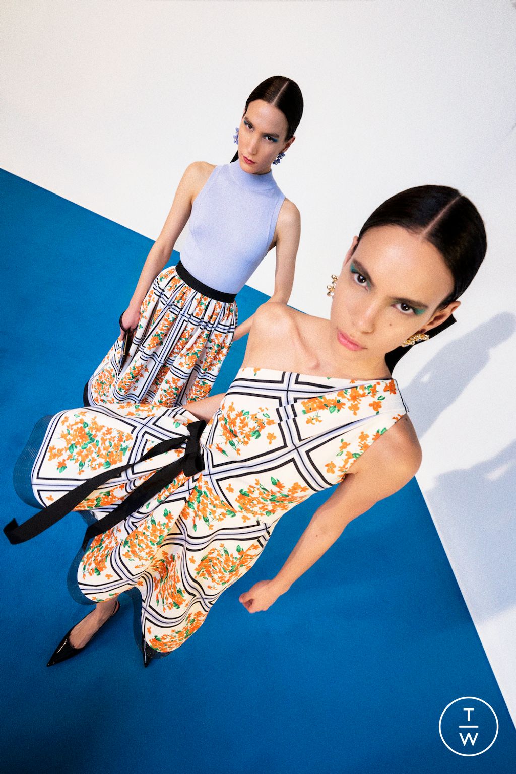 Fashion Week New York Pre-Fall 2025 look 31 de la collection Carolina Herrera womenswear