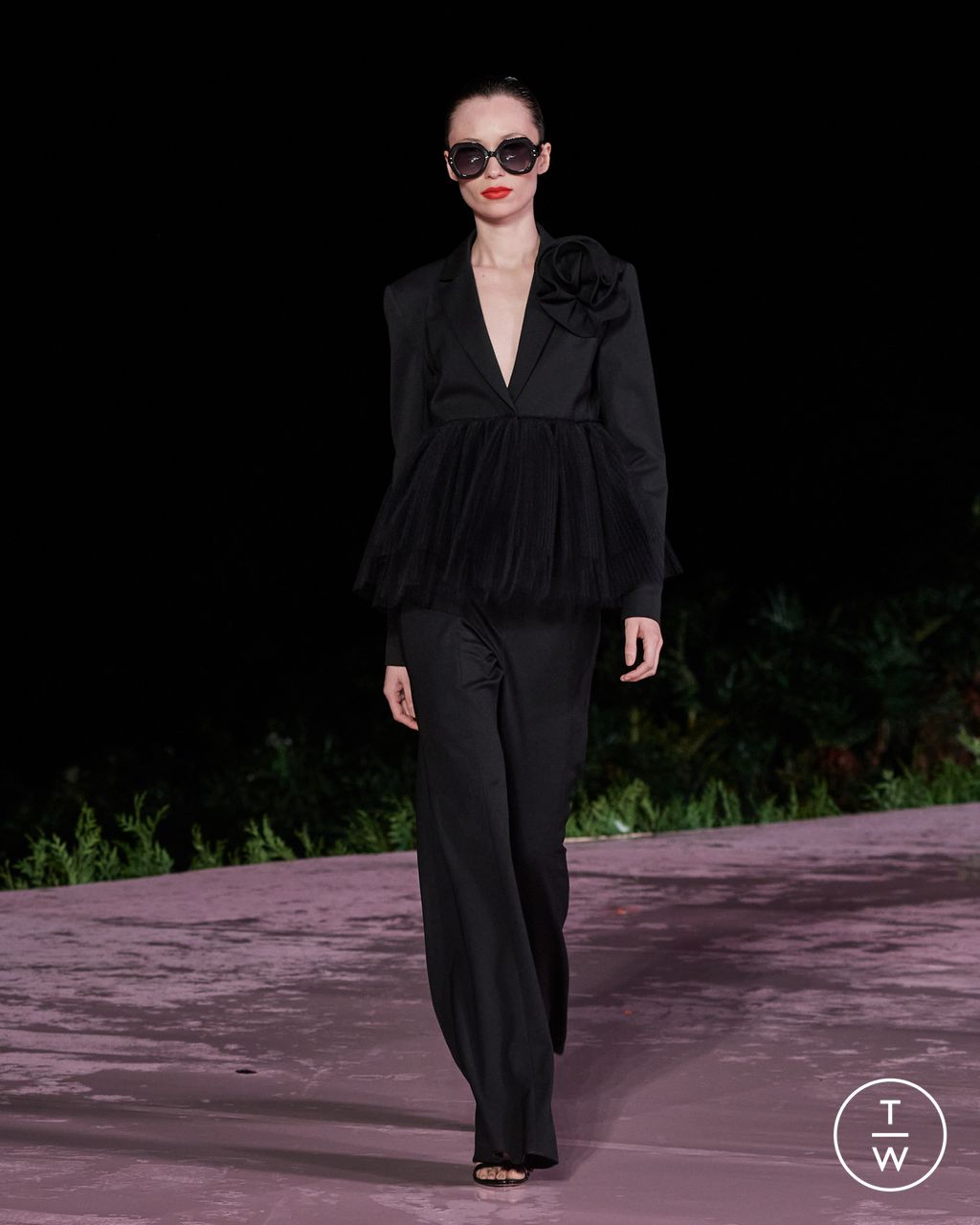 Fashion Week New York Resort 2024 look 12 de la collection Carolina Herrera womenswear
