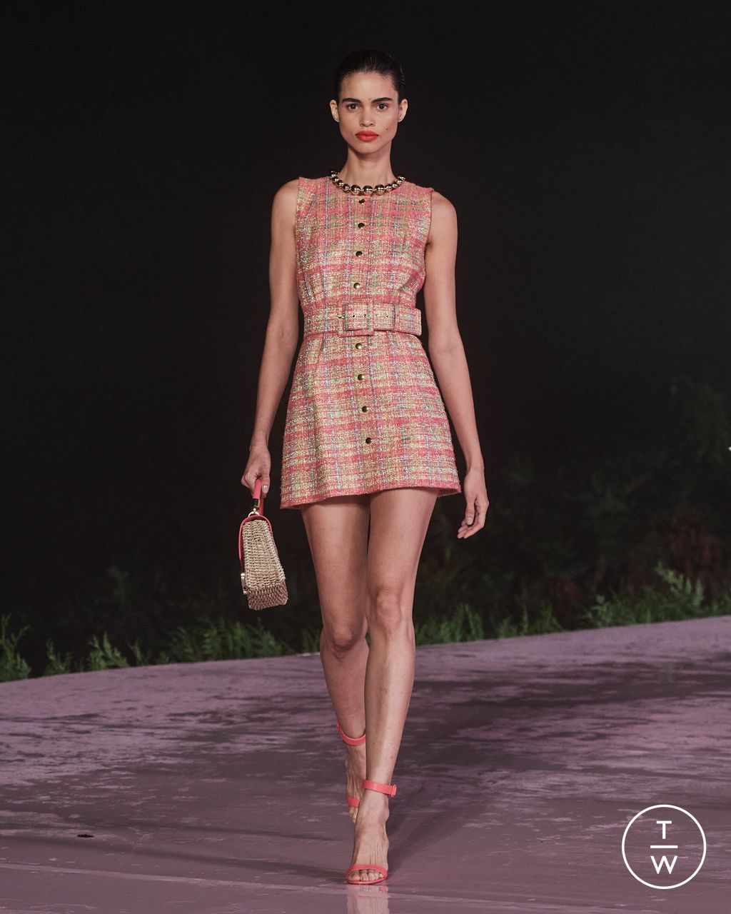 Fashion Week New York Resort 2024 look 20 de la collection Carolina Herrera womenswear
