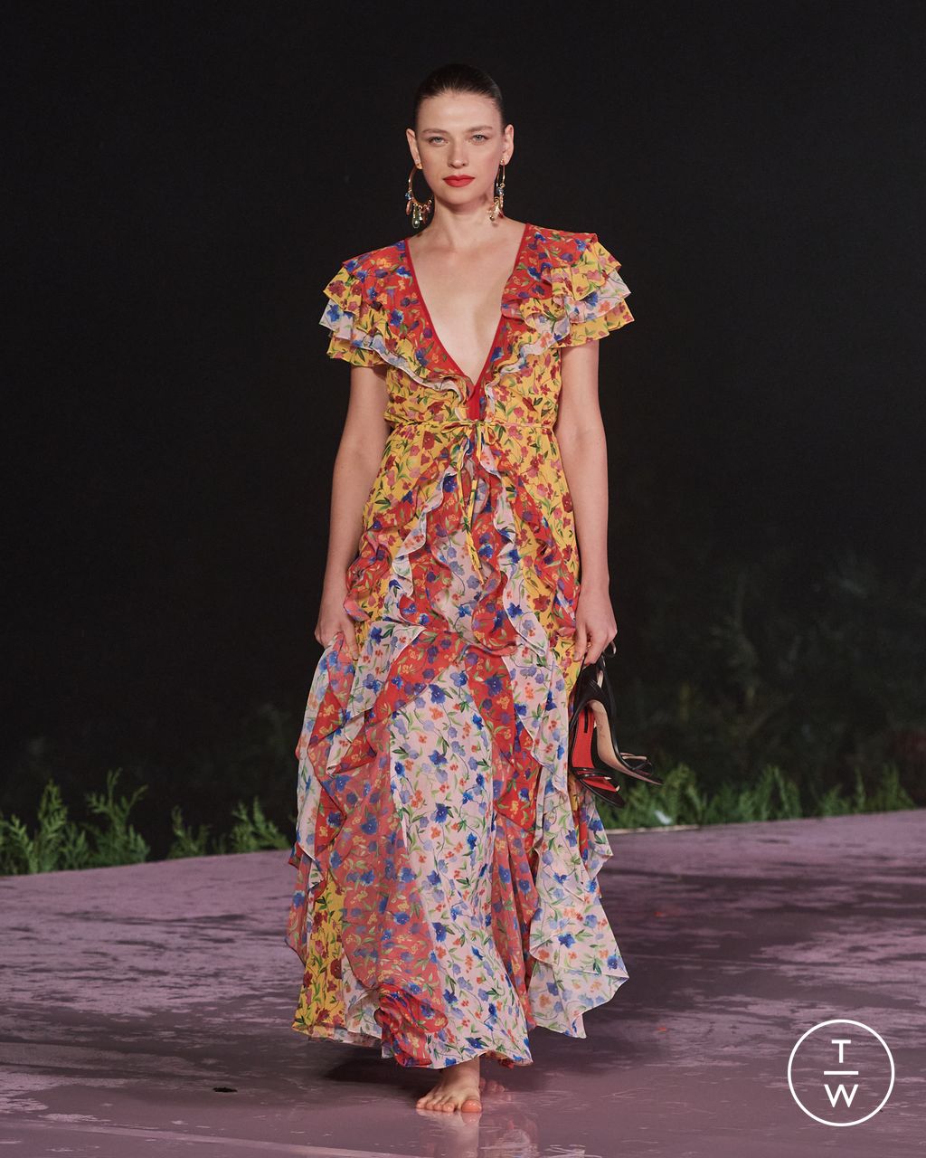 Fashion Week New York Resort 2024 look 23 de la collection Carolina Herrera womenswear