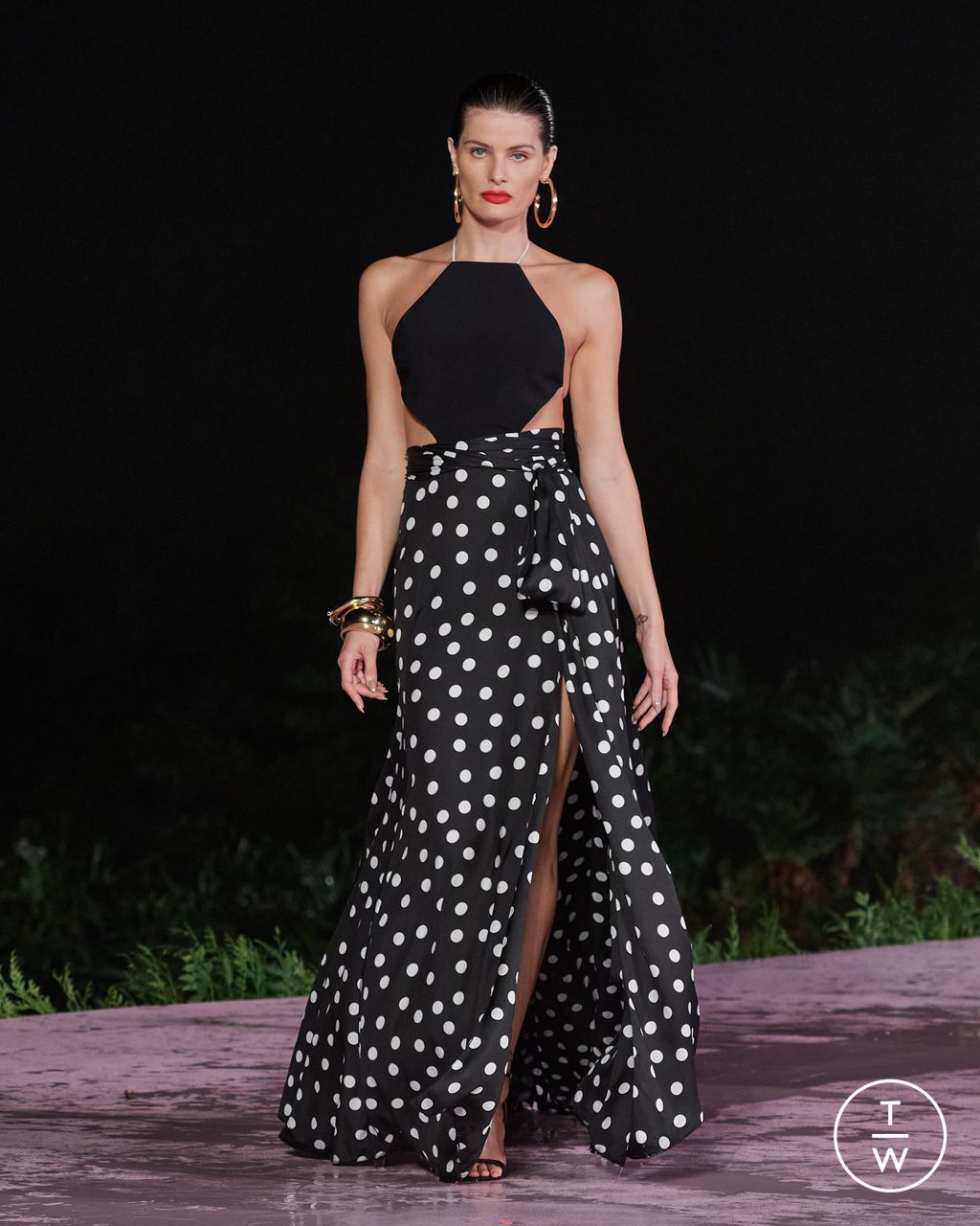 Fashion Week New York Resort 2024 look 3 de la collection Carolina Herrera womenswear