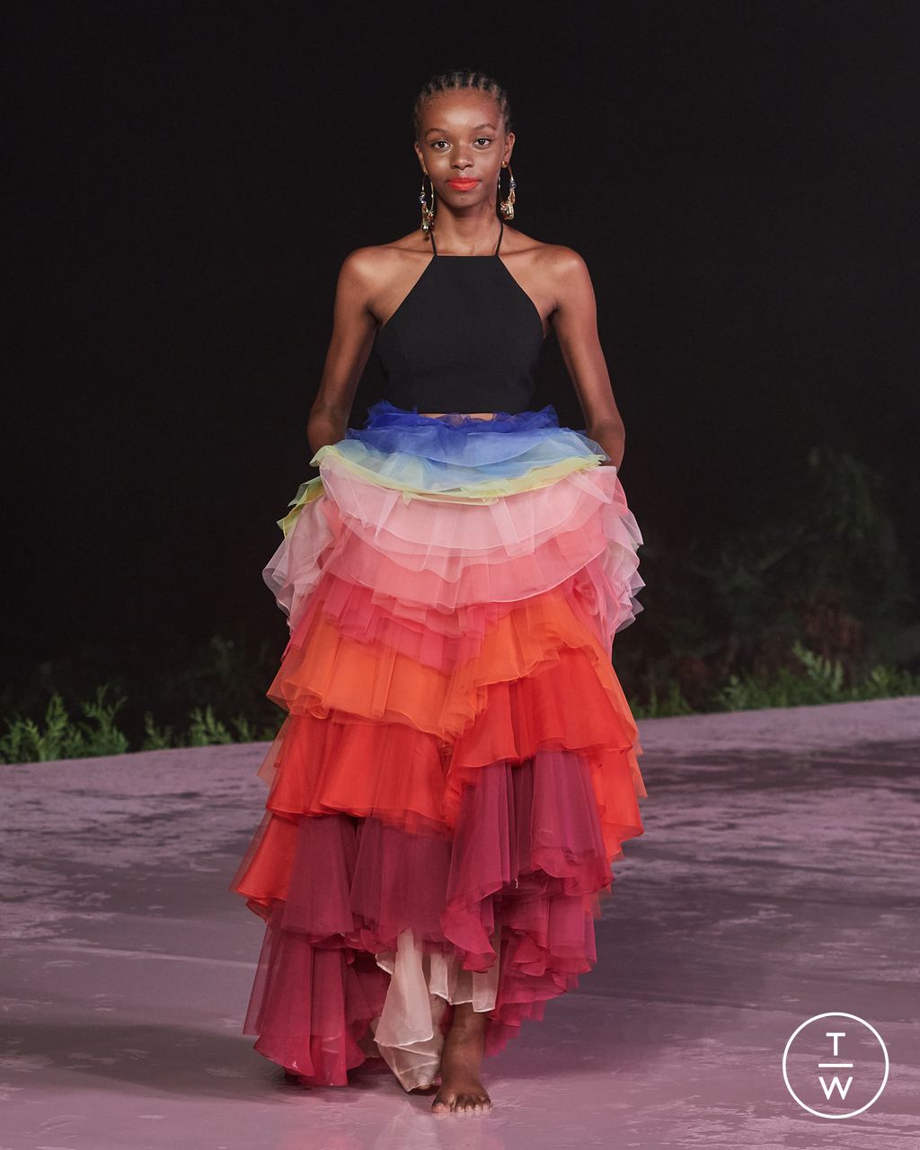 Fashion Week New York Resort 2024 look 56 de la collection Carolina Herrera womenswear