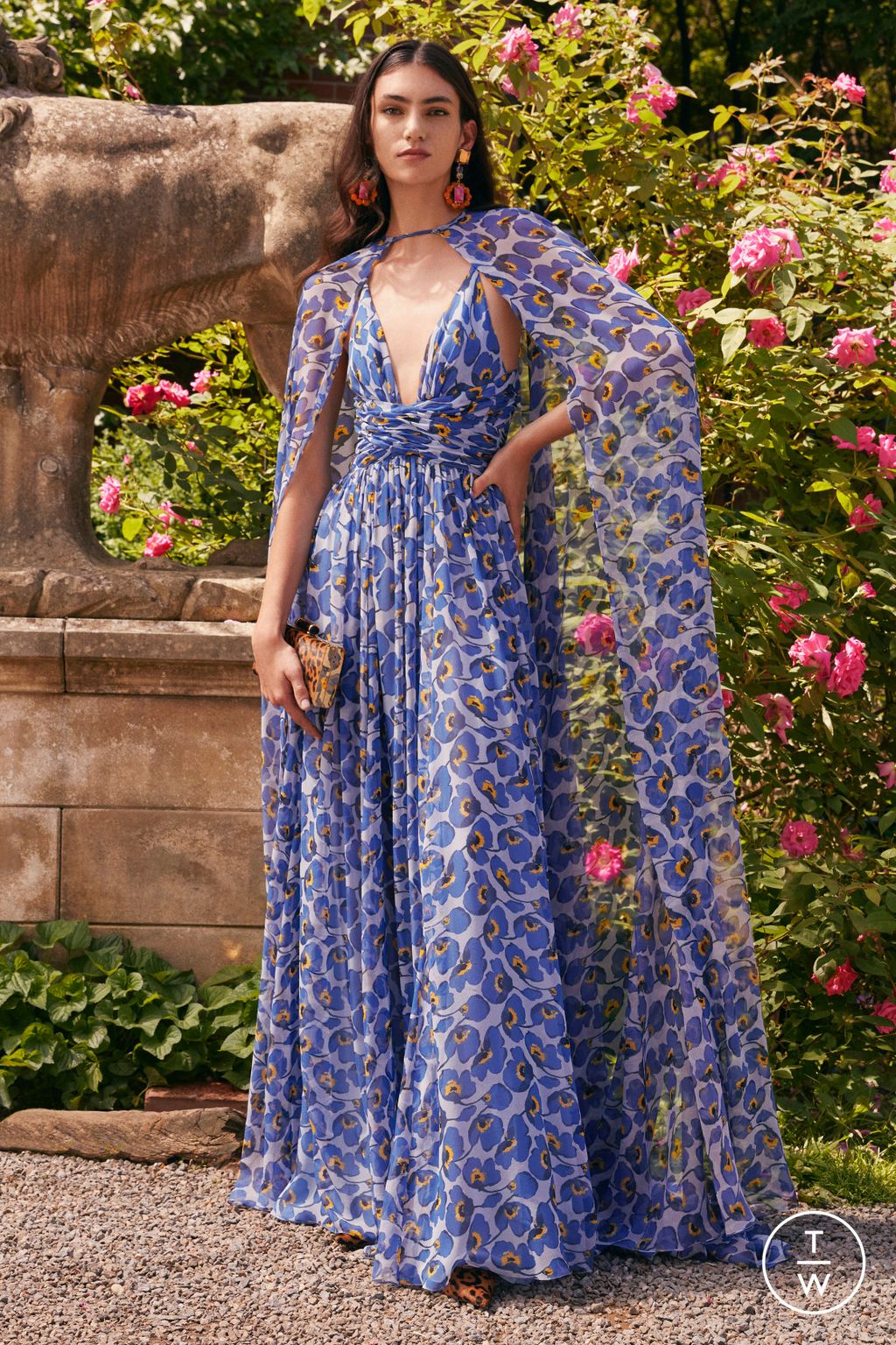 Fashion Week New York Resort 2023 look 30 de la collection Carolina Herrera womenswear