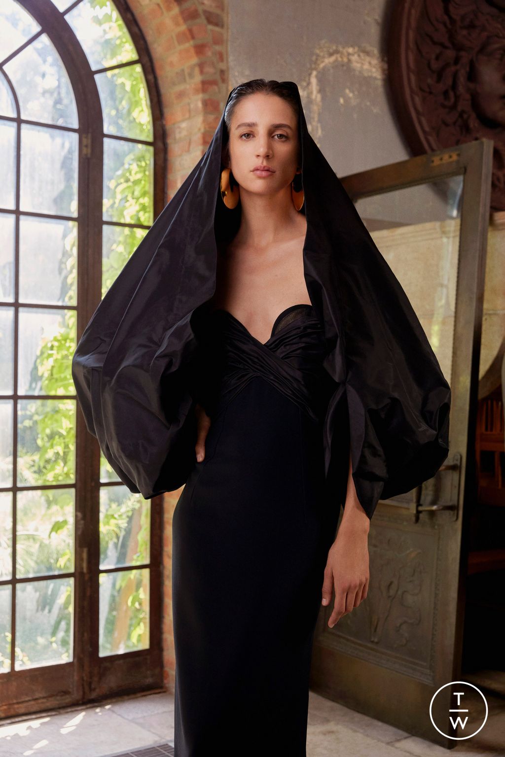 Fashion Week New York Resort 2023 look 45 de la collection Carolina Herrera womenswear