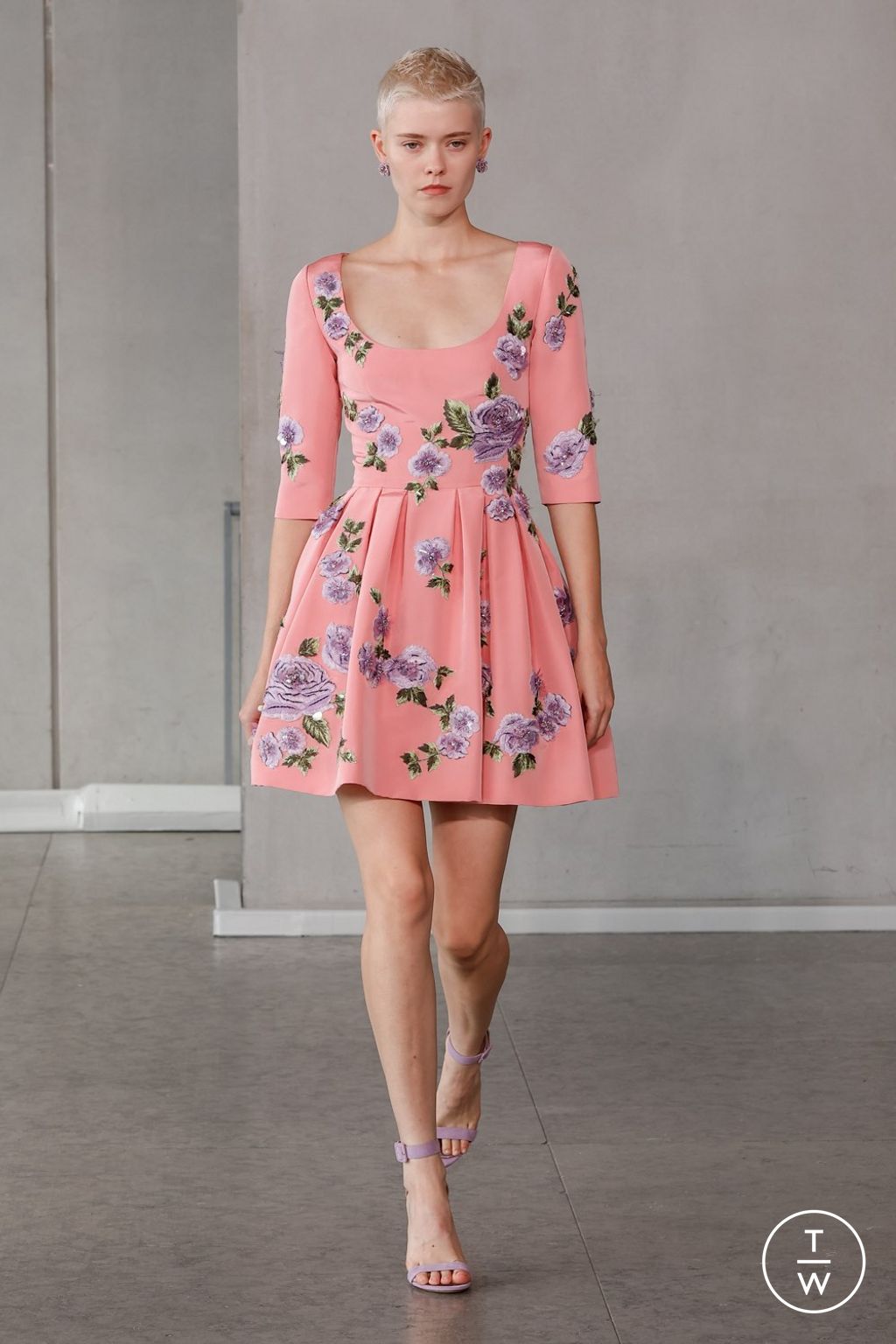 Fashion Week New York Spring/Summer 2024 look 53 de la collection Carolina Herrera womenswear