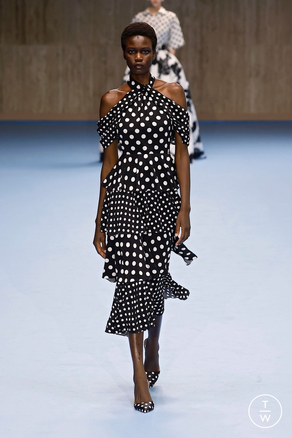 Fashion Week New York Spring/Summer 2025 look 23 de la collection Carolina Herrera womenswear
