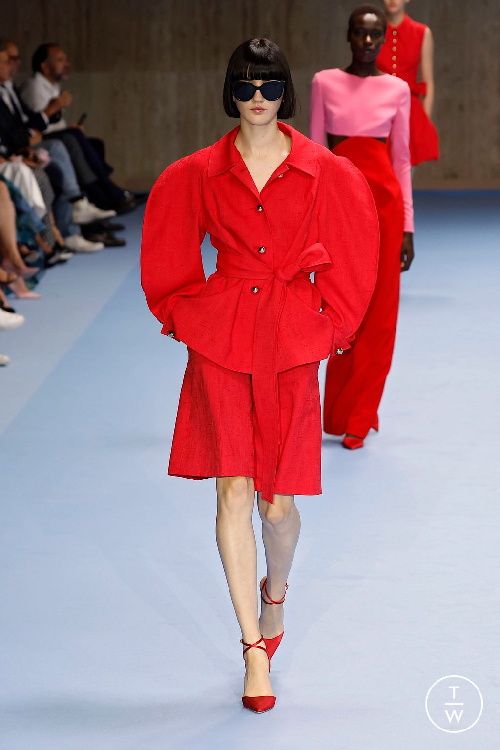 Fashion Week New York Spring/Summer 2025 look 38 de la collection Carolina Herrera womenswear