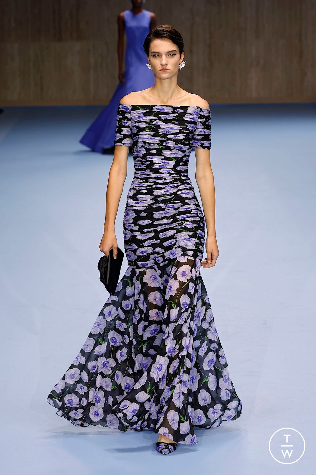 Fashion Week New York Spring/Summer 2025 look 53 de la collection Carolina Herrera womenswear