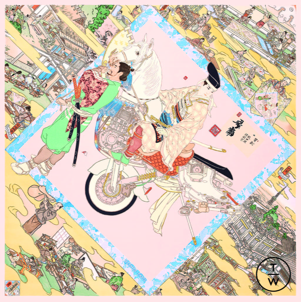 Fashion Week Paris Spring/Summer 2020 look 30 from the Hermès collection 女装配饰