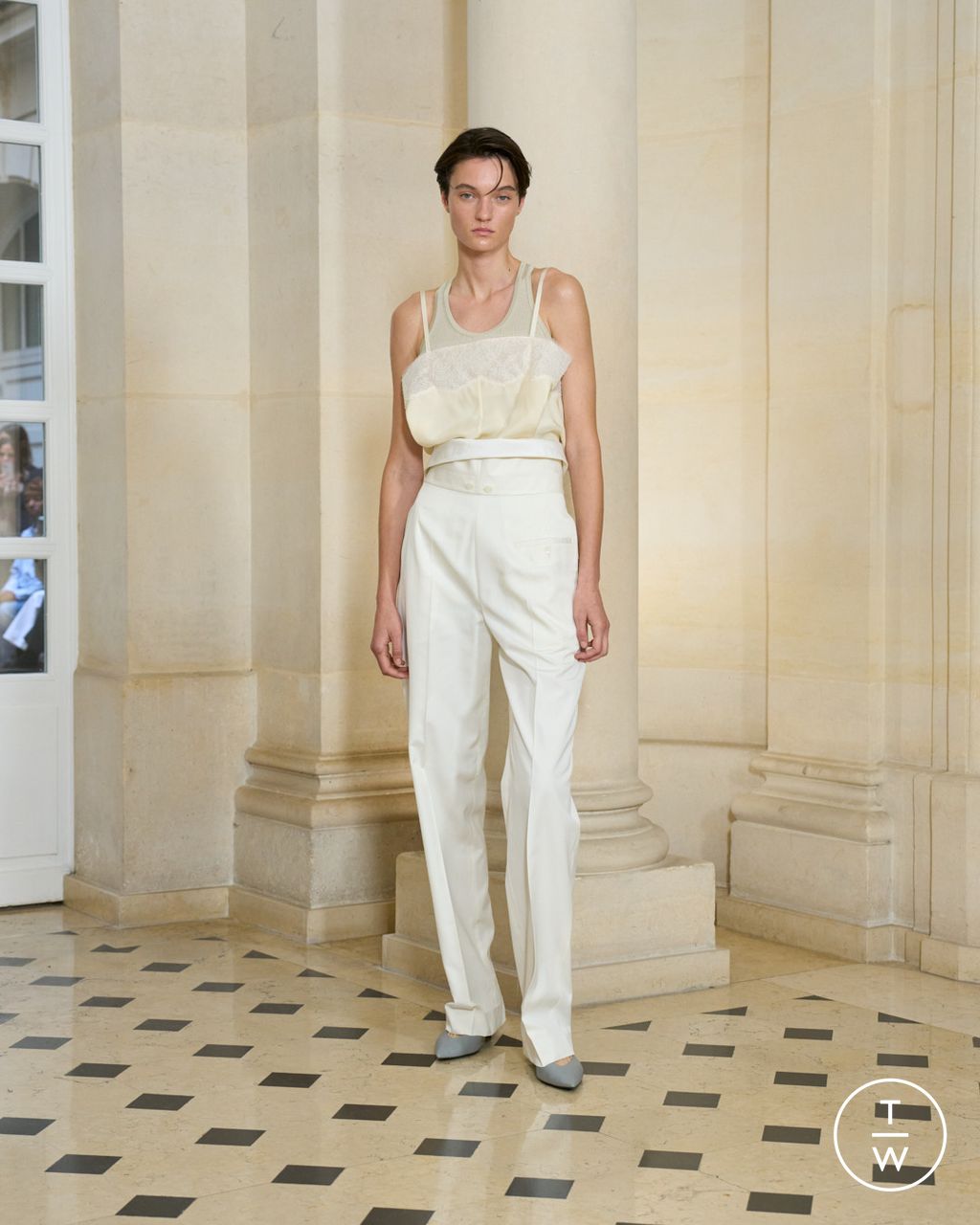 Fashion Week Paris Spring/Summer 2026 look 3 from the Carven collection womenswear