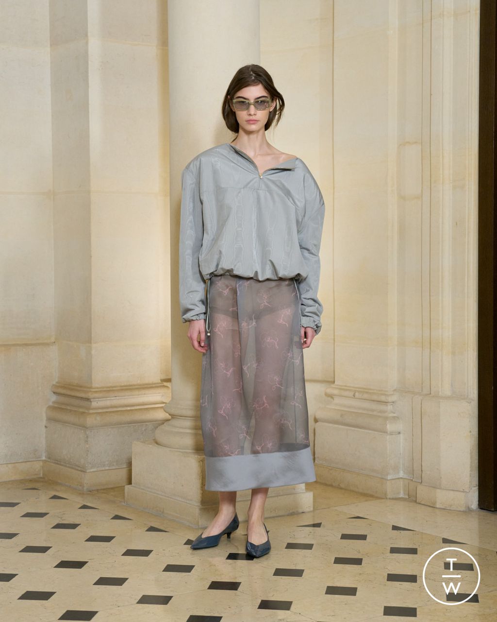 Fashion Week Paris Spring/Summer 2026 look 9 from the Carven collection womenswear