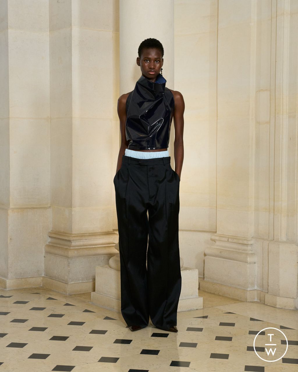Fashion Week Paris Spring/Summer 2026 look 15 from the Carven collection womenswear