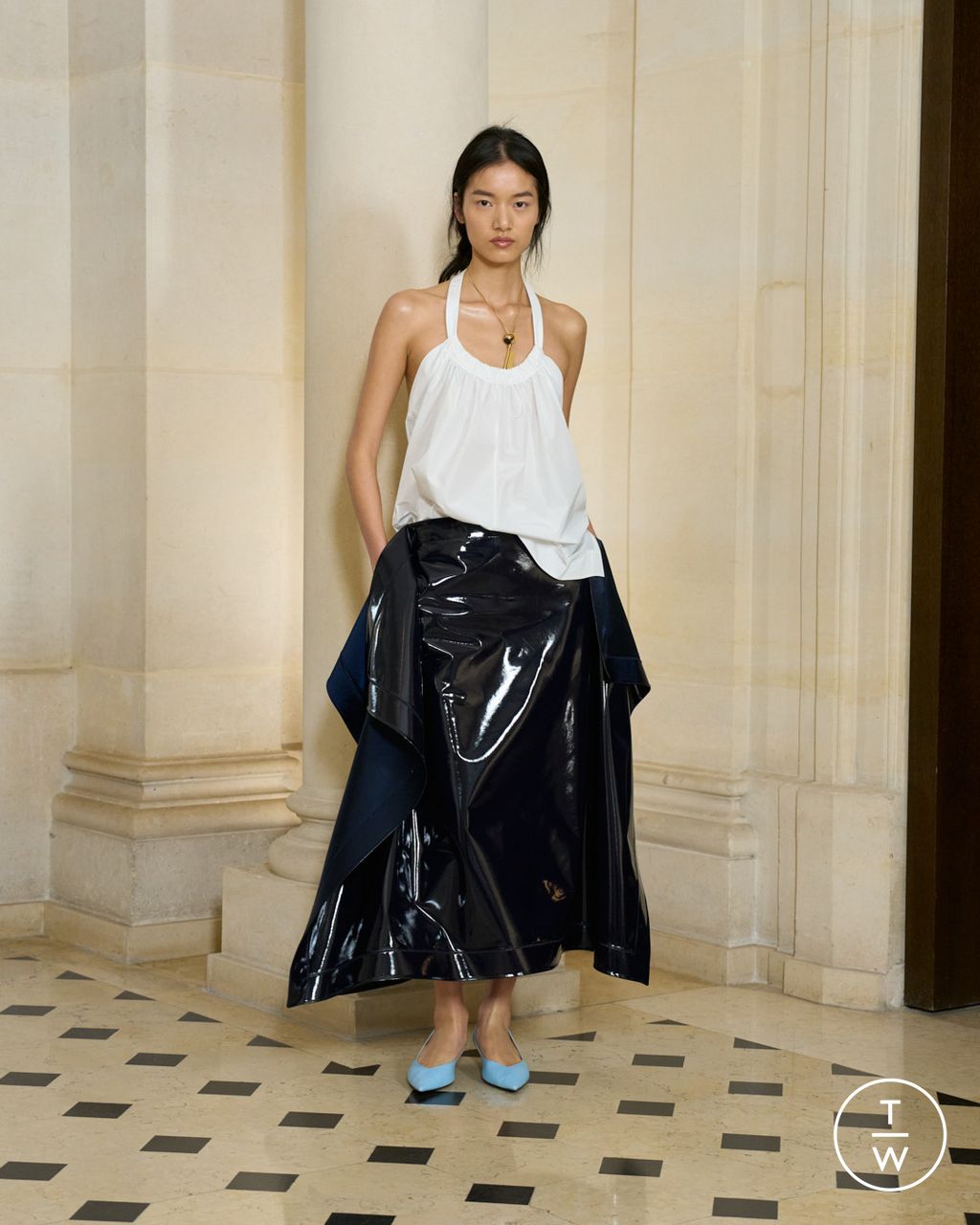 Fashion Week Paris Spring/Summer 2026 look 17 from the Carven collection womenswear