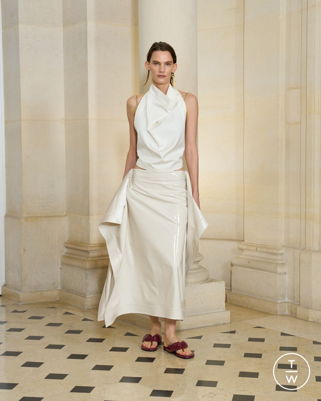 Fashion Week Paris Spring/Summer 2026 look 23 from the Carven collection womenswear