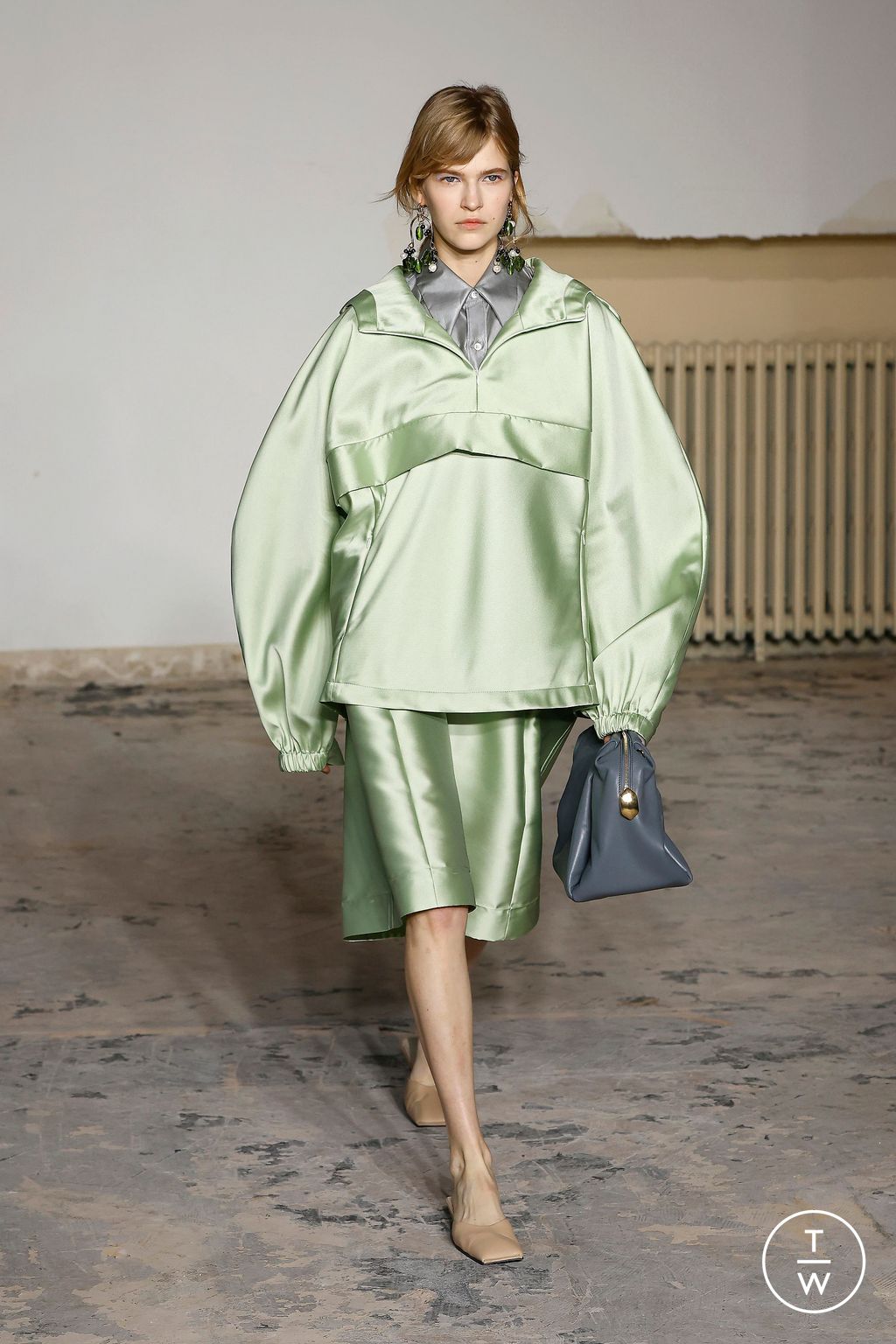 Fashion Week Paris Spring/Summer 2024 look 14 de la collection Carven womenswear
