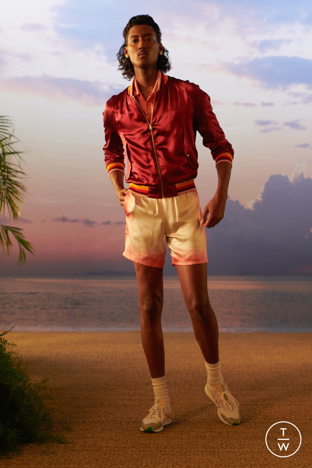 Fashion Week Paris Spring/Summer 2021 look 15 from the Casablanca collection menswear