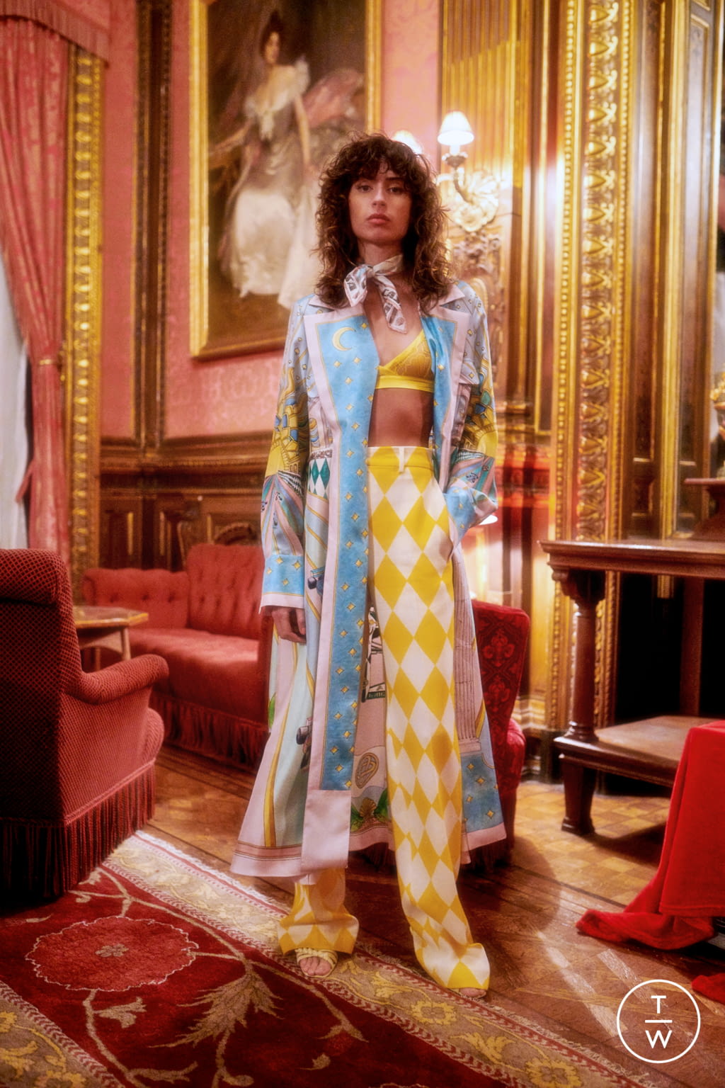Fashion Week Paris Fall/Winter 2021 look 17 de la collection Casablanca menswear