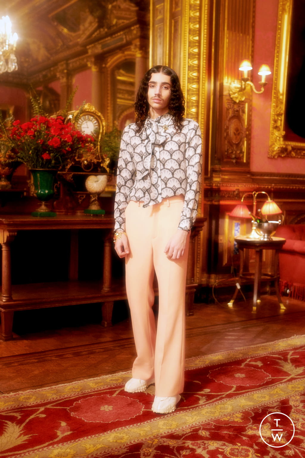 Fashion Week Paris Fall/Winter 2021 look 75 from the Casablanca collection menswear