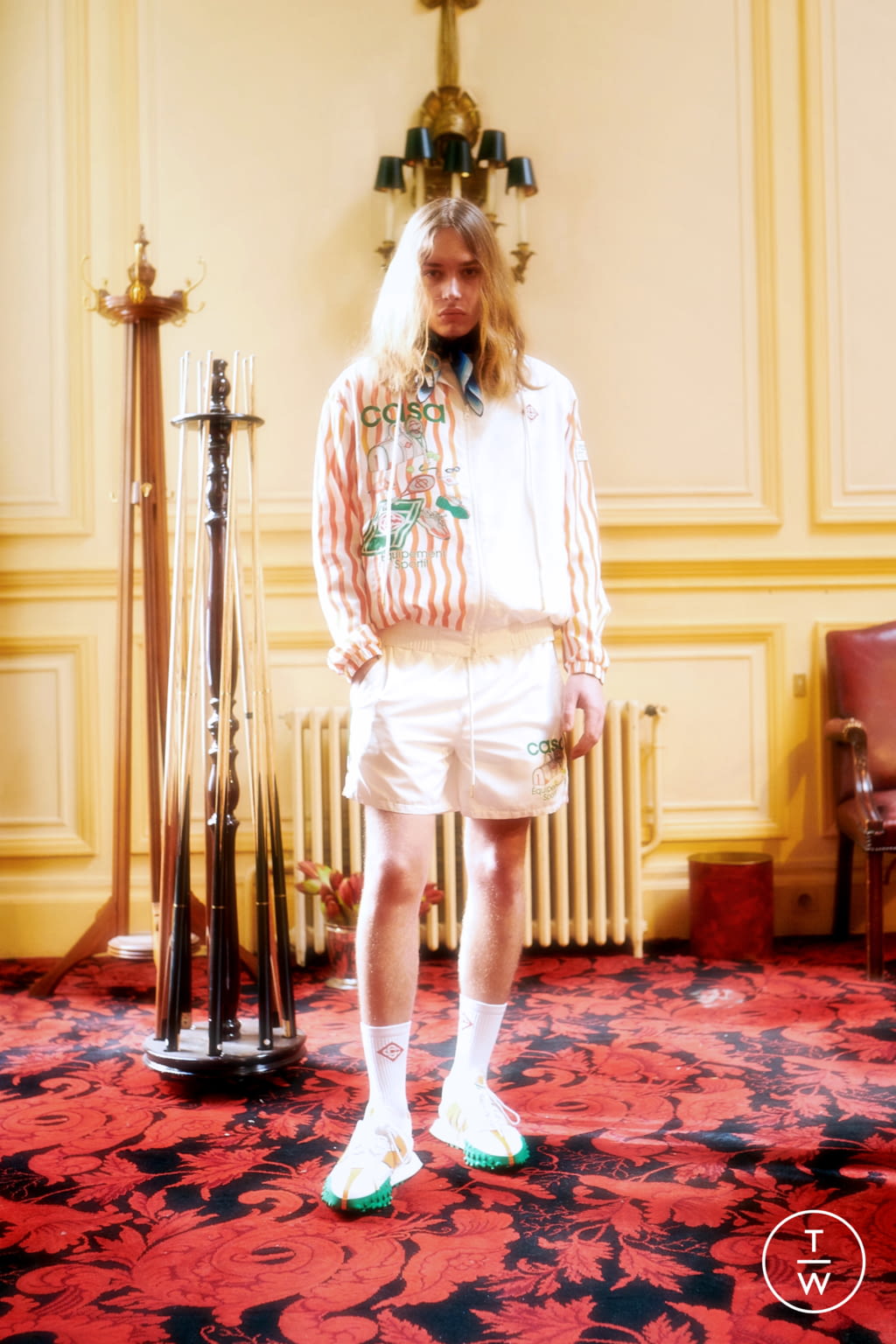 Fashion Week Paris Fall/Winter 2021 look 77 from the Casablanca collection menswear