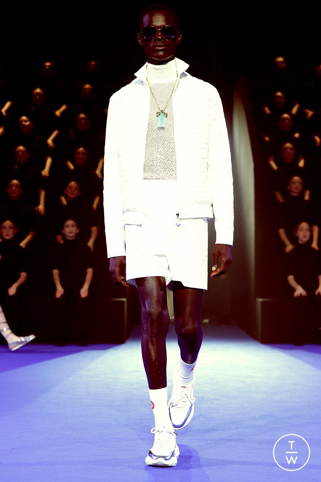 Fashion Week Paris Fall/Winter 2024 look 38 from the Casablanca collection womenswear