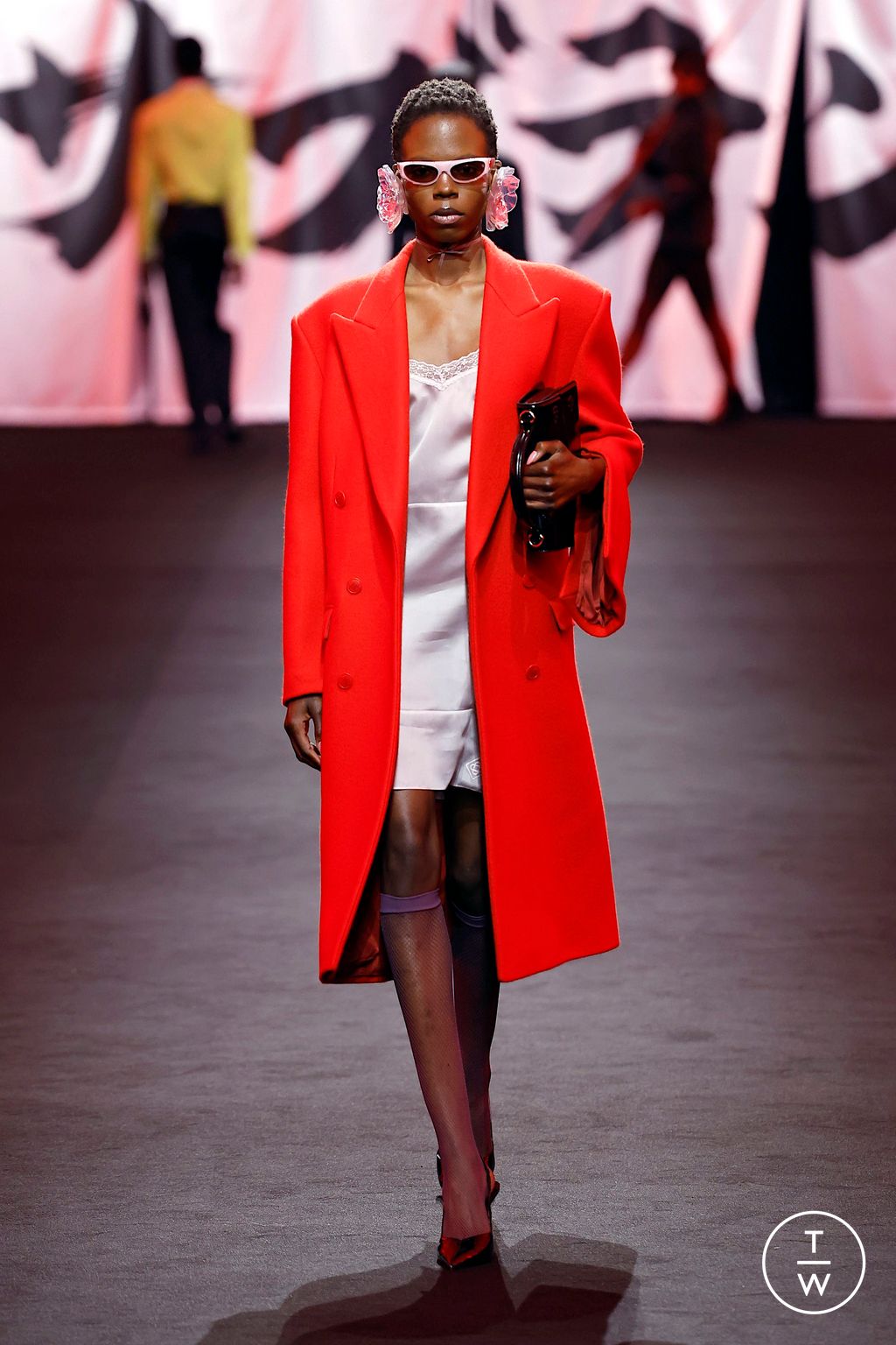 Fashion Week Paris Fall/Winter 2025 look 14 de la collection Casablanca womenswear