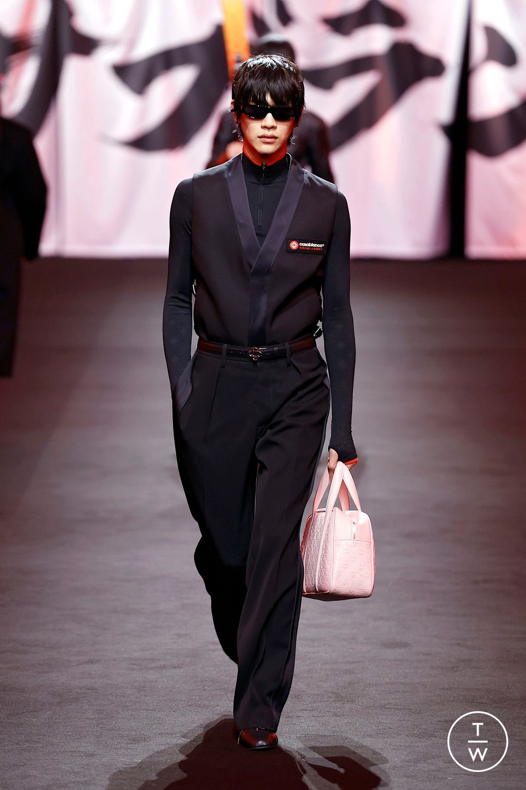 Fashion Week Paris Fall/Winter 2025 look 15 de la collection Casablanca womenswear