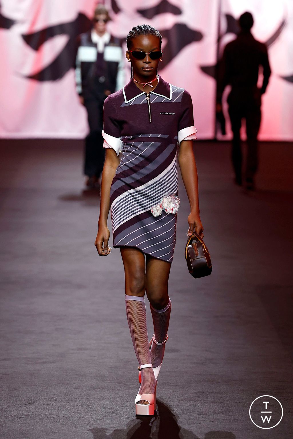Fashion Week Paris Fall/Winter 2025 look 29 de la collection Casablanca womenswear