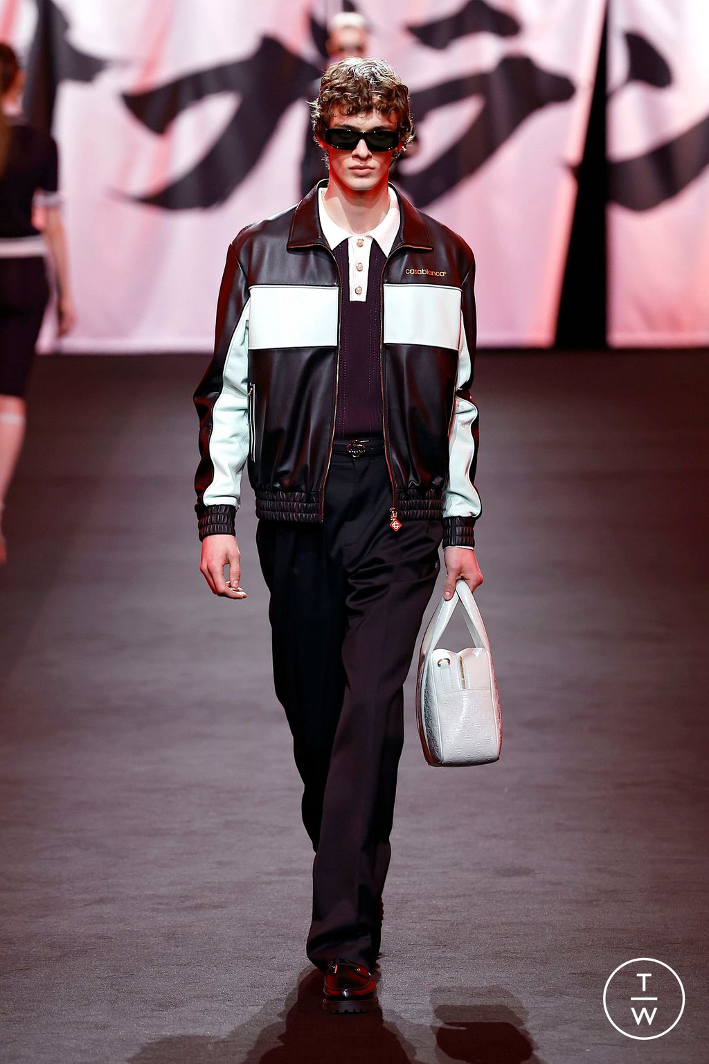 Fashion Week Paris Fall/Winter 2025 look 30 de la collection Casablanca womenswear