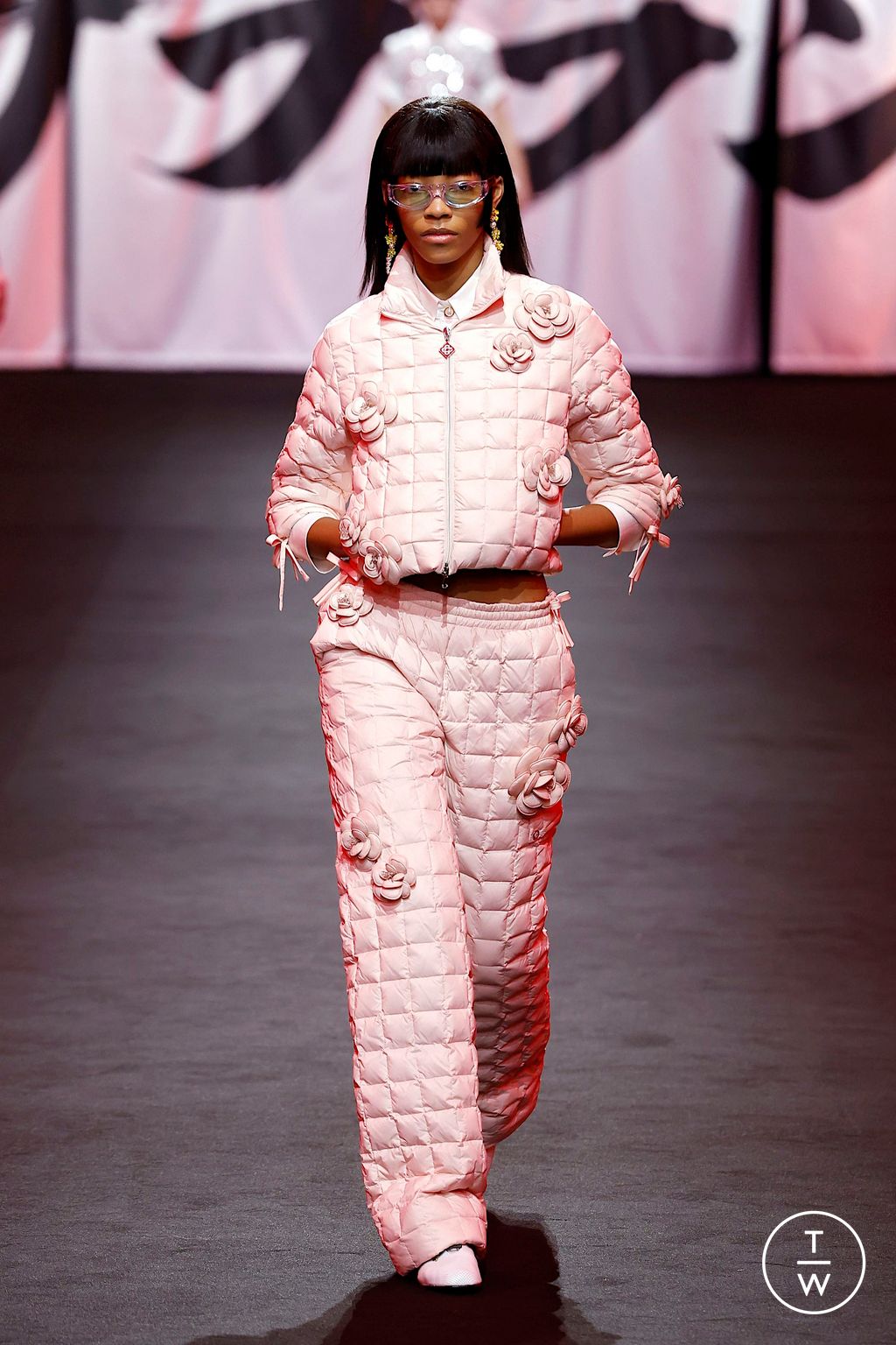 Fashion Week Paris Fall/Winter 2025 look 43 de la collection Casablanca womenswear