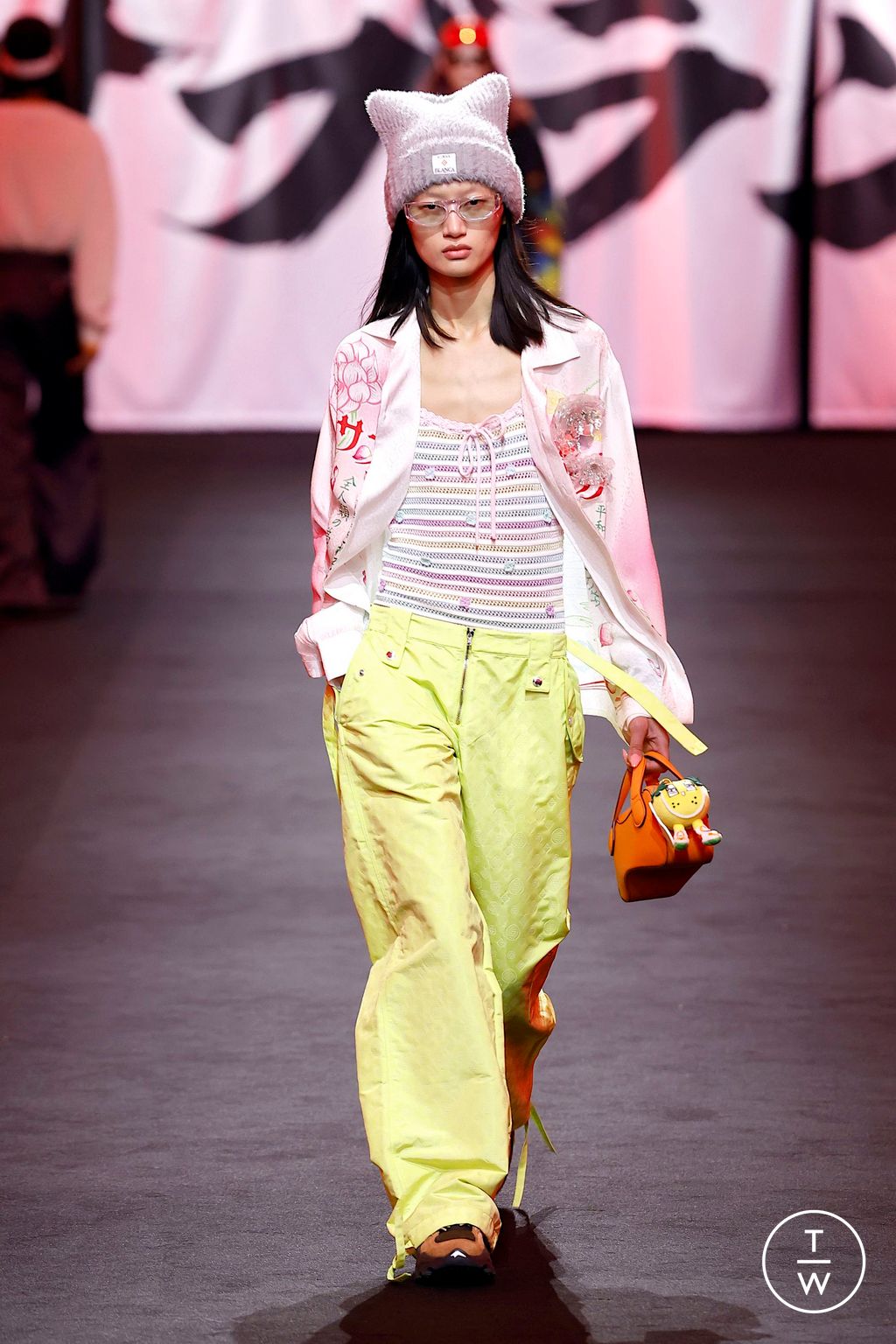 Fashion Week Paris Fall/Winter 2025 look 47 from the Casablanca collection womenswear