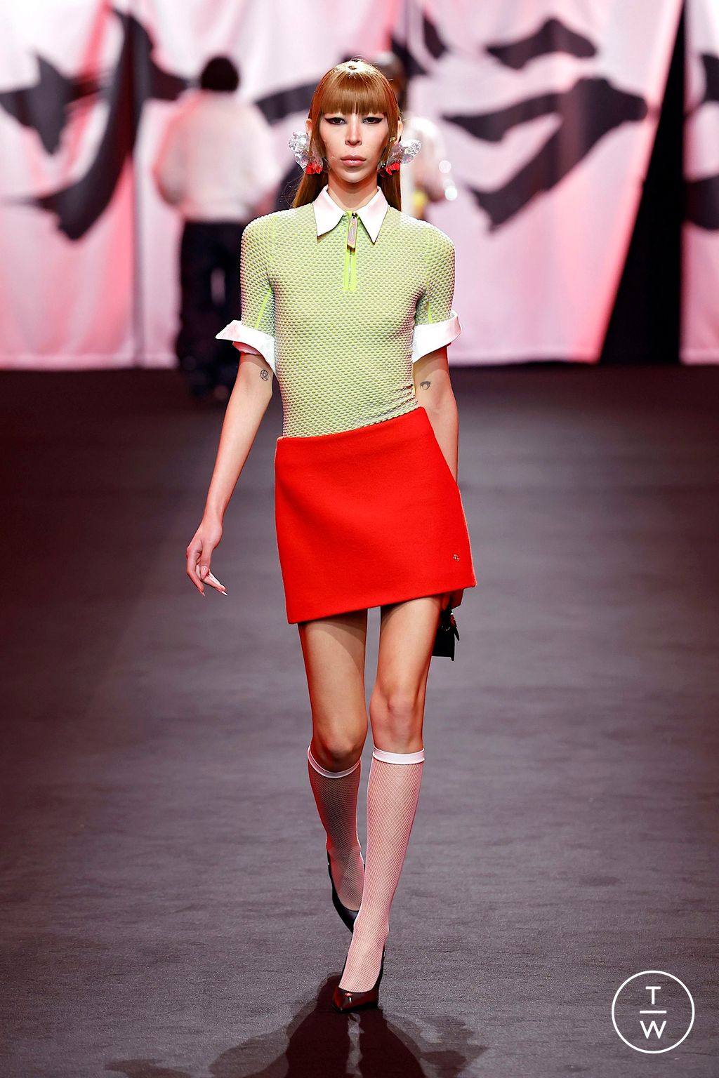 Fashion Week Paris Fall/Winter 2025 look 51 de la collection Casablanca womenswear