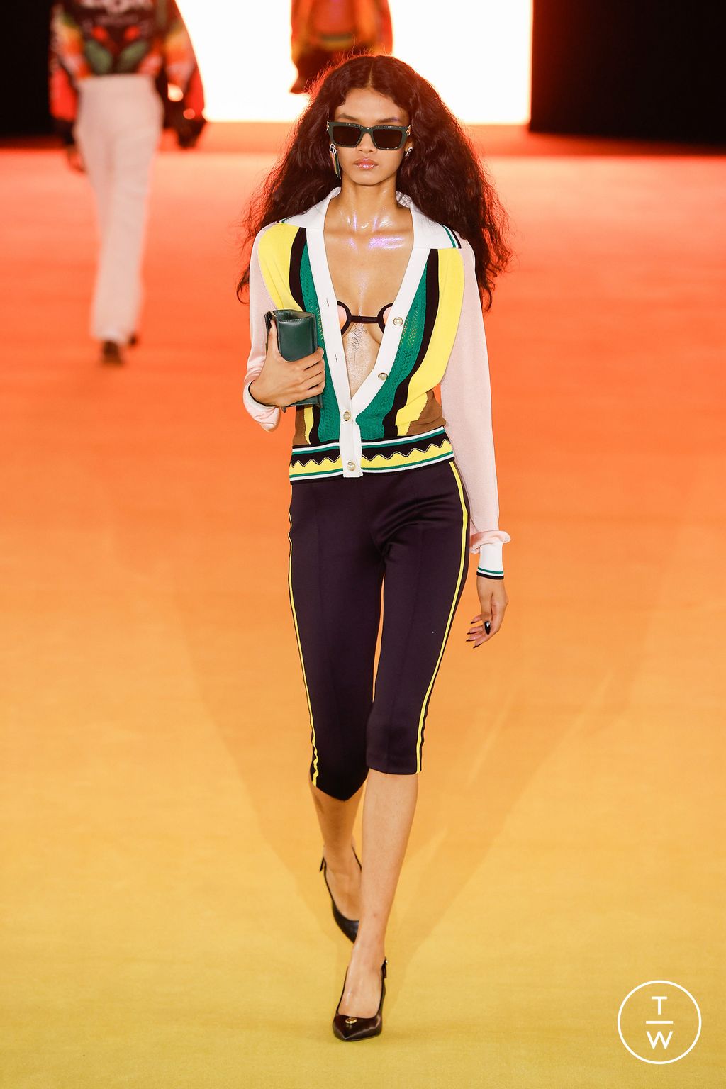 Fashion Week Paris Spring/Summer 2024 look 12 from the Casablanca collection 女装