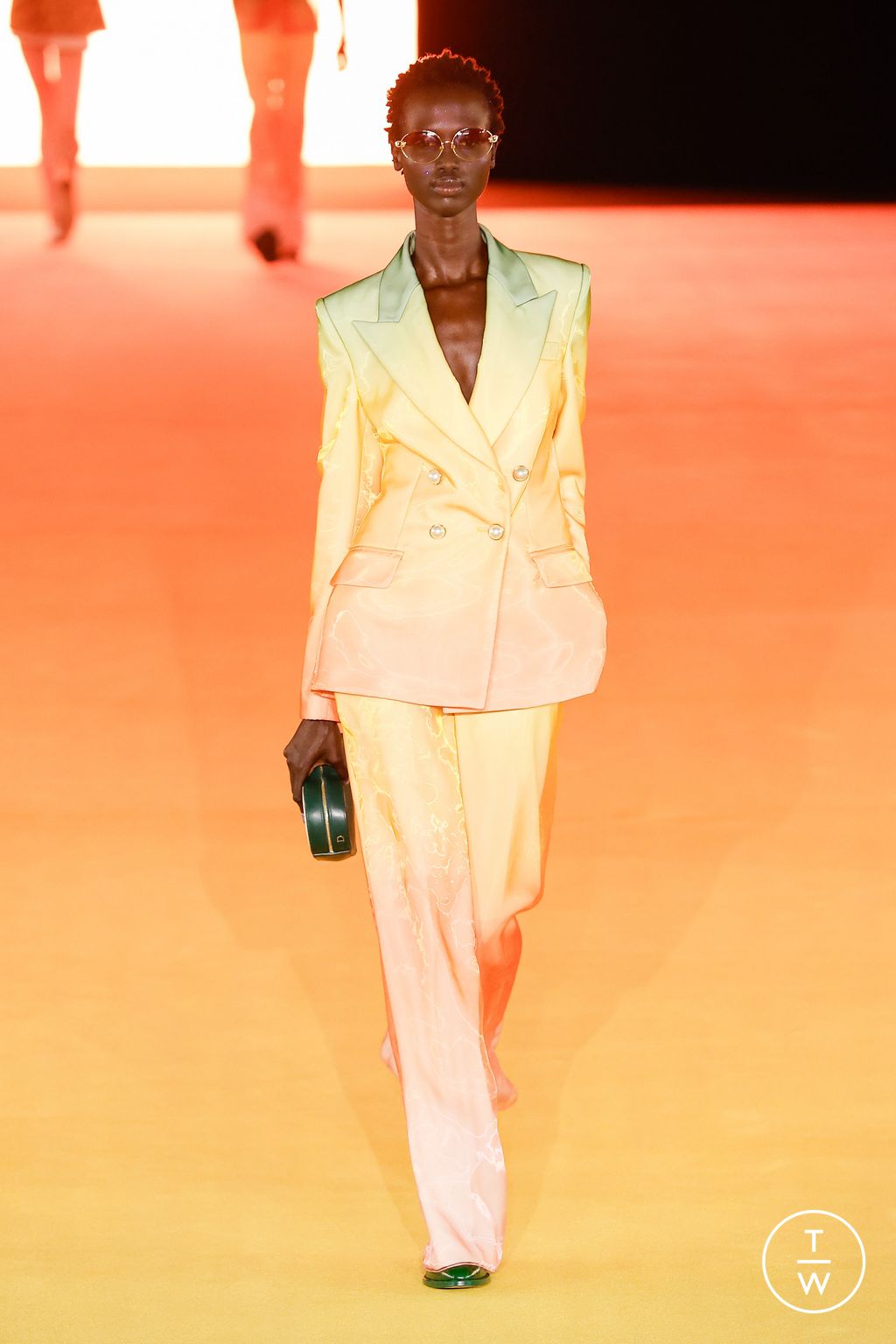 Fashion Week Paris Spring/Summer 2024 look 47 from the Casablanca collection 女装