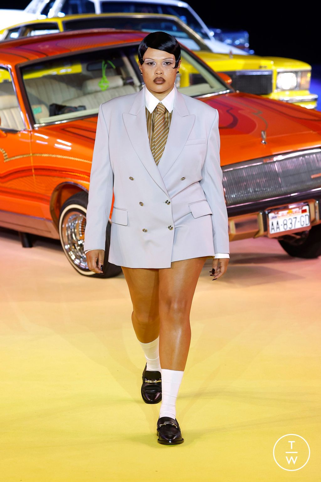 Fashion Week Paris Spring/Summer 2025 look 3 de la collection Casablanca womenswear