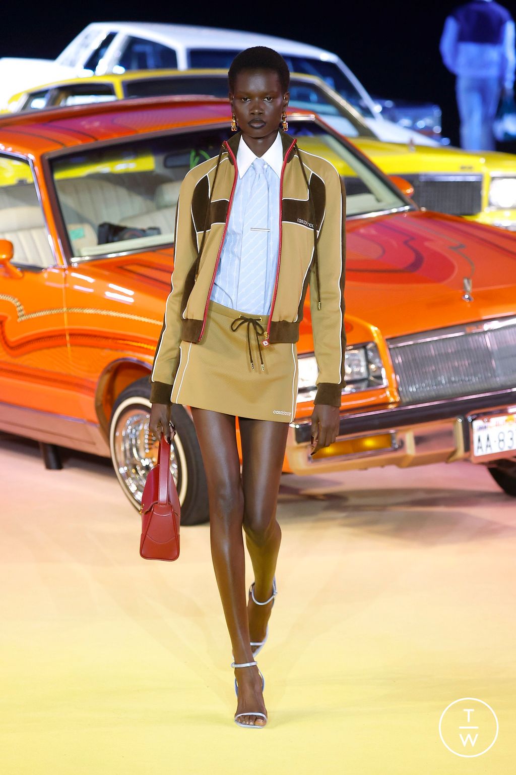 Fashion Week Paris Spring/Summer 2025 look 8 de la collection Casablanca womenswear