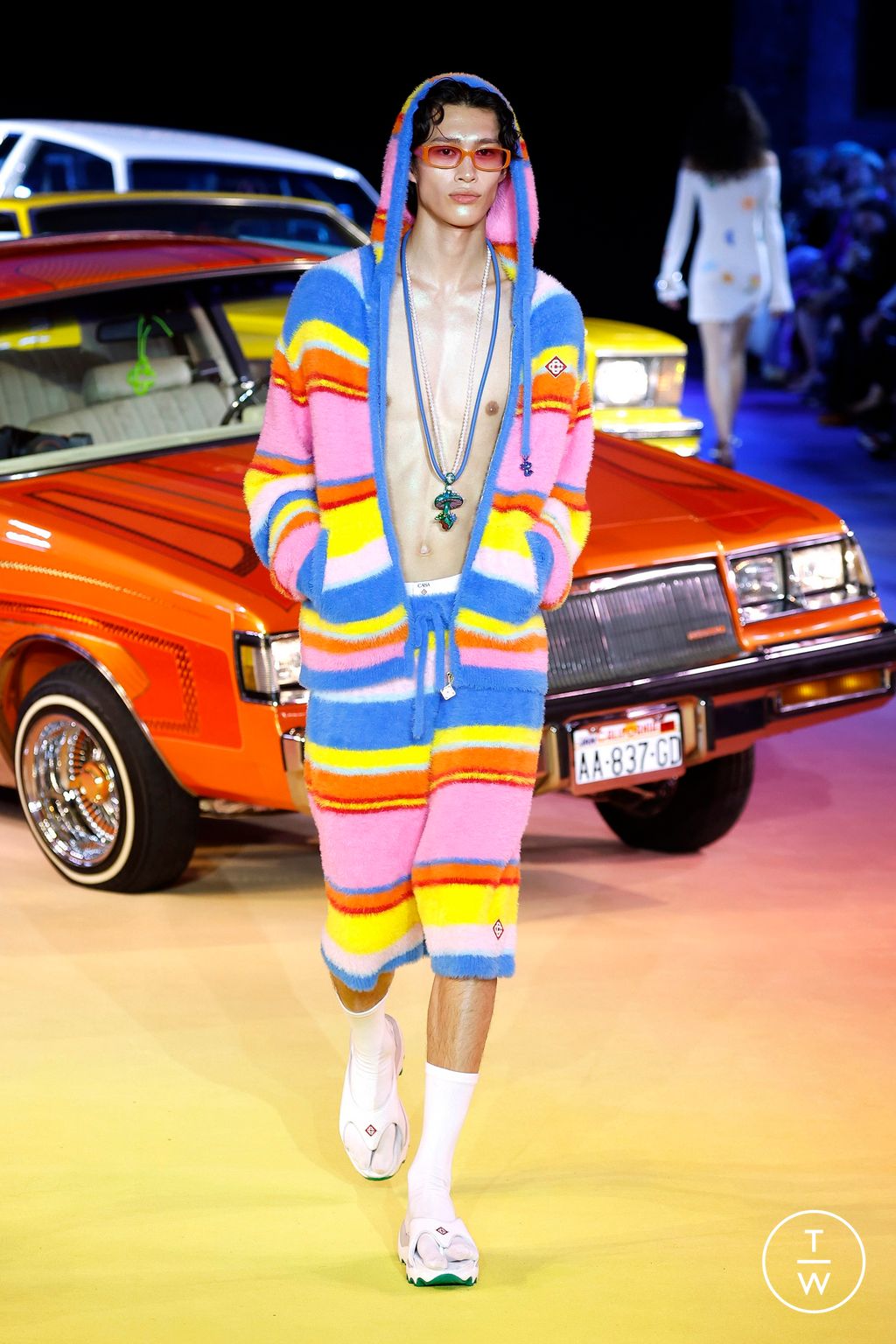 Fashion Week Paris Spring/Summer 2025 look 30 de la collection Casablanca womenswear