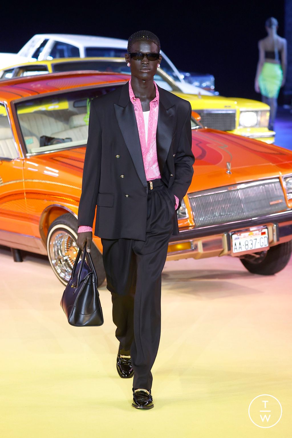 Fashion Week Paris Spring/Summer 2025 look 50 from the Casablanca collection womenswear