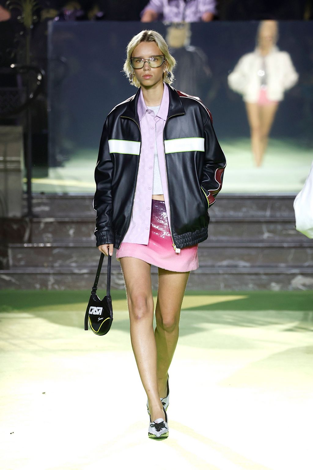 Fashion Week Paris Spring/Summer 2026 look 2 from the Casablanca collection womenswear