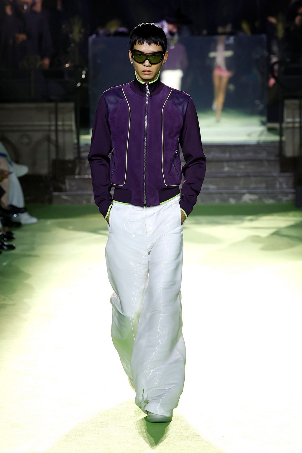 Fashion Week Paris Spring/Summer 2026 look 3 from the Casablanca collection womenswear