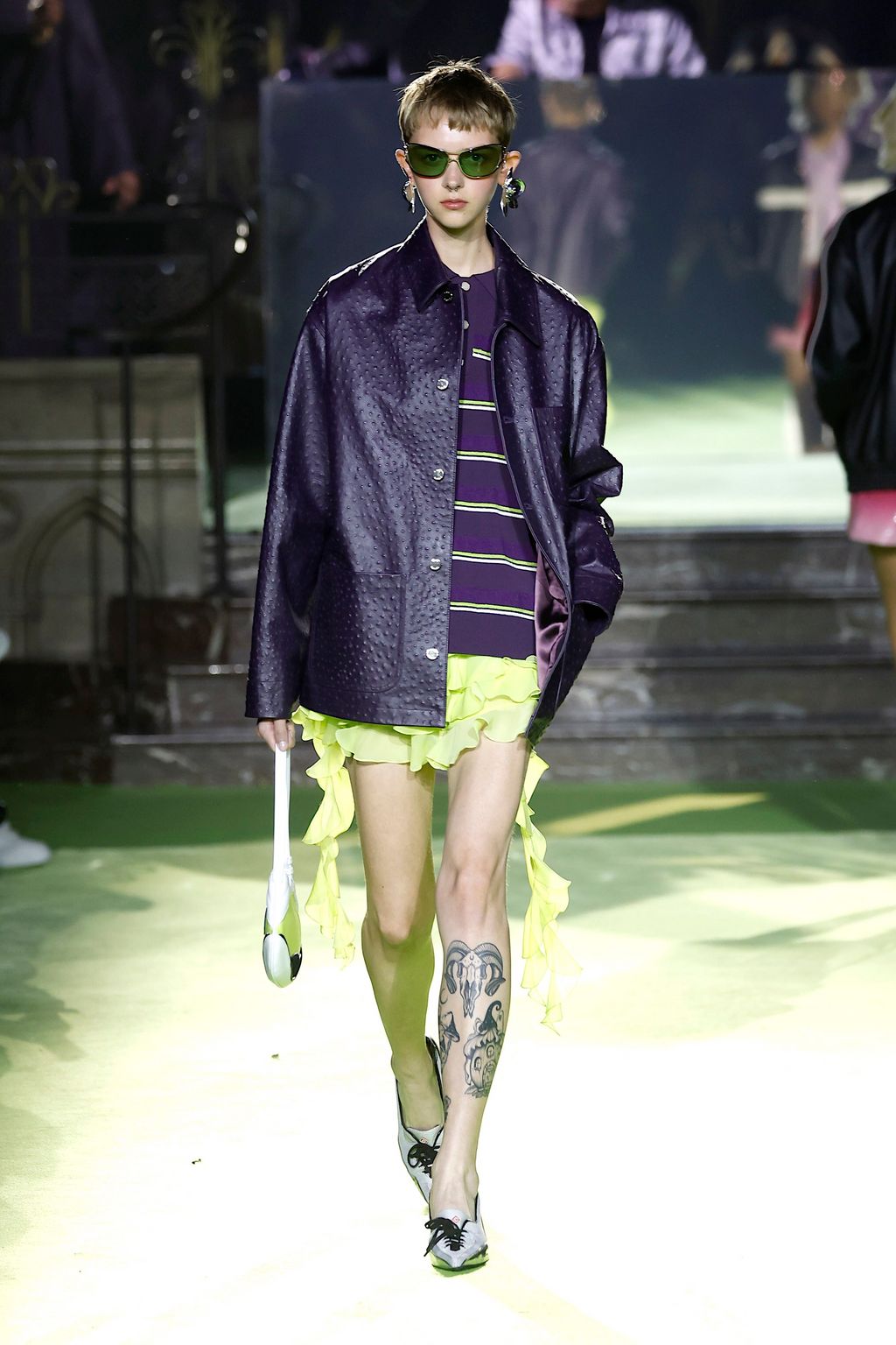 Fashion Week Paris Spring/Summer 2026 look 4 from the Casablanca collection womenswear