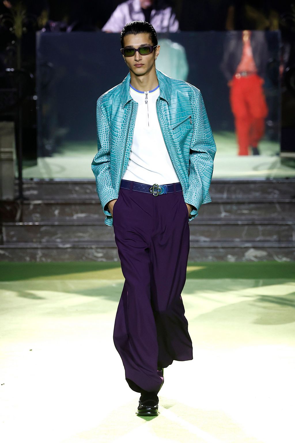 Fashion Week Paris Spring/Summer 2026 look 11 from the Casablanca collection womenswear