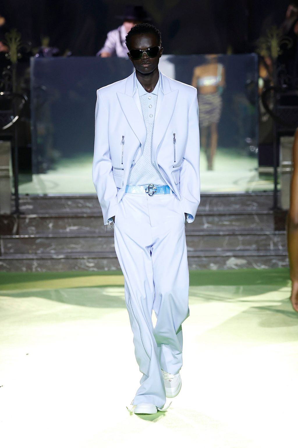 Fashion Week Paris Spring/Summer 2026 look 14 from the Casablanca collection womenswear