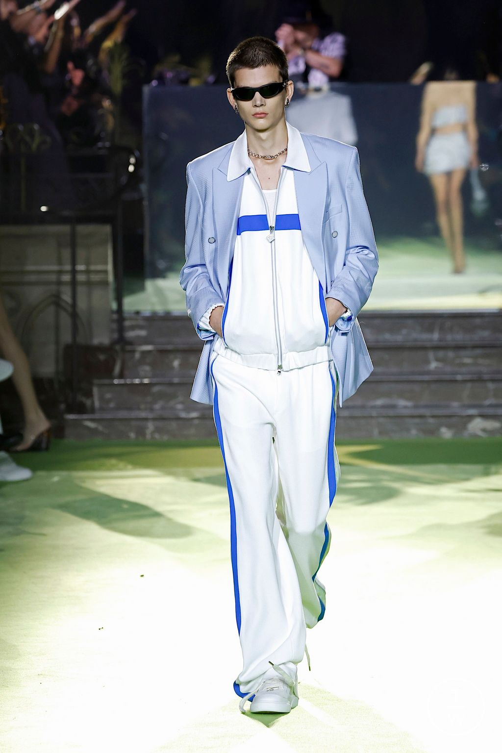 Fashion Week Paris Spring/Summer 2026 look 18 from the Casablanca collection womenswear