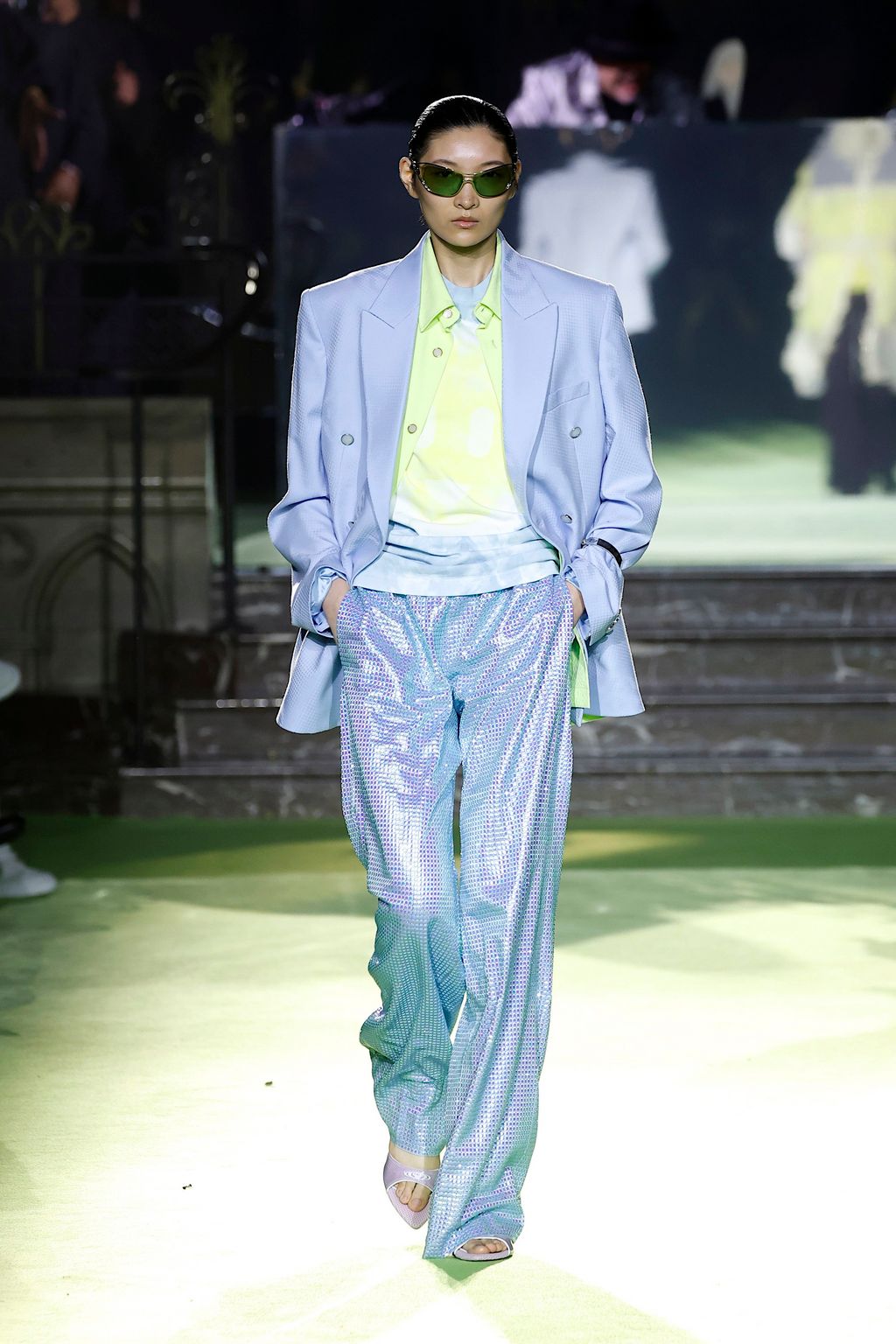Fashion Week Paris Spring/Summer 2026 look 23 from the Casablanca collection womenswear